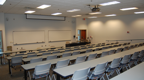 A classroom at SVSU.